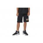 Body Action French Terry Βερμούδα Αθλητική (034603 BLACK-01)