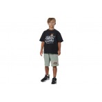 Body Action French Terry Βερμούδα Αθλητική (034603 PISTACHIO GREEN-07A)