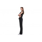 Body Action Γυναικεία Cropped Αμάνικη Μπλούζα Πετσετέ Μαύρη