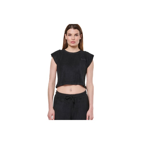 Body Action Tank Crop Top Αμάνικο Γυναικείο (041514 BLACK-01)