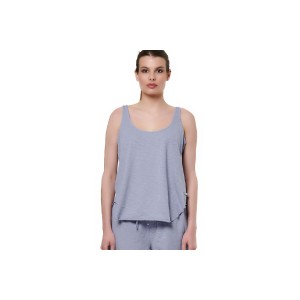 Body Action Natural Dye Μπλούζα Αμάνικη Γυναικεία (041517 LAVENDER BLUE-13C)