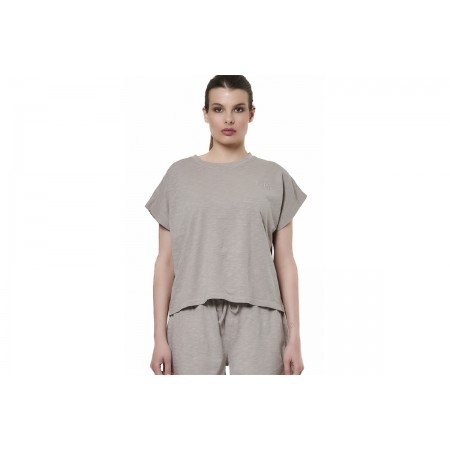 Body Action Natural Dye T-Shirt Γυναικείο 
