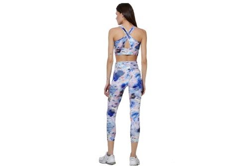 Body Action Cross-Over Straps Μπουστάκι Γυναικείο (041615 FLORAL MOTION-17)