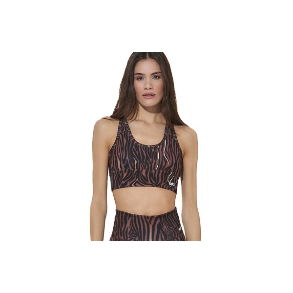 Body Action Cross-Over Straps Μπουστάκι Γυναικείο (041615 GOLD ZEBRA-06B)