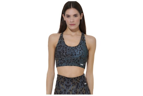 Body Action Cross-Over Straps Μπουστάκι Γυναικείο (041615 STONE LEOPARD-7)