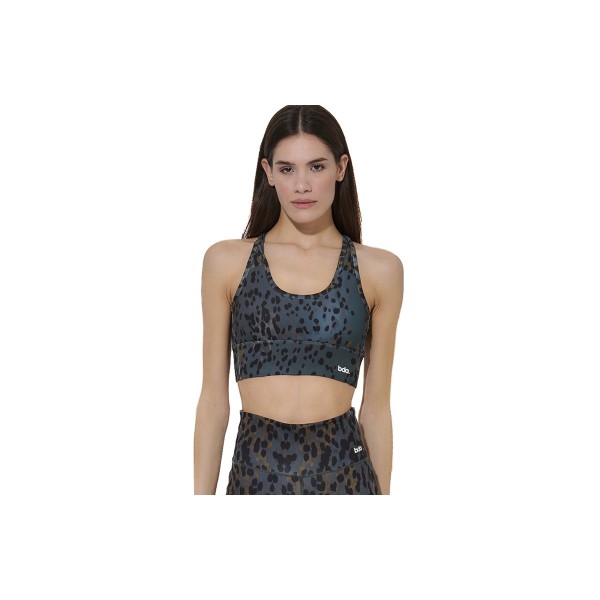 Body Action Cross-Over Straps Μπουστάκι Γυναικείο (041615 STONE LEOPARD-7)