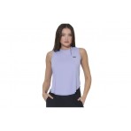 Body Action Loose Breathable Yoga Μπλούζα Αμάνικη Γυναικεία (041620 VIOLET BLUE-04)
