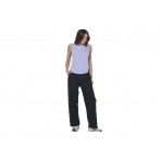Body Action Loose Breathable Yoga Μπλούζα Αμάνικη Γυναικεία (041620 VIOLET BLUE-04)