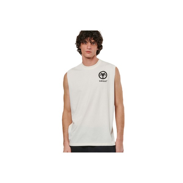 Body Action Classic Tank Μπλούζα Αμάνικη Ανδρική (043509 WHITE ALYSSUM-05A)