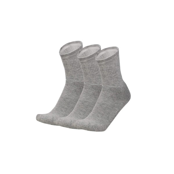 X-Code Tennis Κάλτσες Ψηλές 3 Ζευγάρια (04500 GREY MEL)