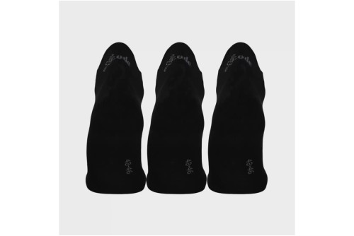 X-Code Ultra Light Κοντές Κάλτσες 3 Ζευγάρια (04600 BLACK)