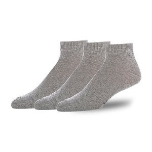 X-Code Κοντές Κάλτσες 3 Ζευγάρια (04684 GREY MEL)