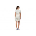 Body Action Γυναικείο Κοντομάνικο T-Shirt Εκρού