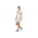 Body Action Γυναικείο Κοντομάνικο T-Shirt Εκρού