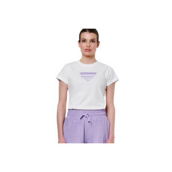 Body Action Slim Fit T-Shirt Γυναικείο (051519 WHITE-02)