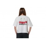 Body Action Γυναικείο Κοντομάνικο T-Shirt Λευκό