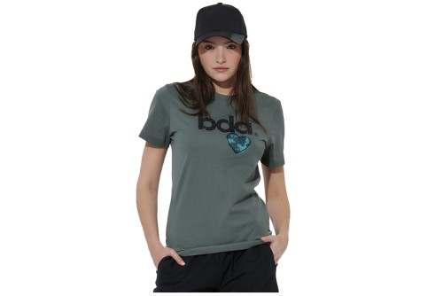 Body Action Logo T-Shirt Γυναικείο (051618 BALSAM GREEN-07A)