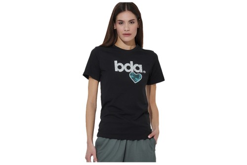 Body Action Logo T-Shirt Γυναικείο (051618 BLACK-01)