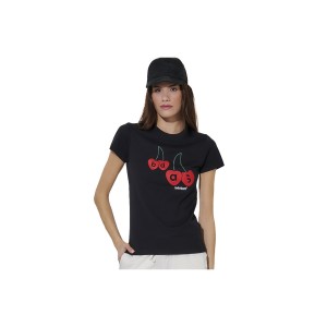 Body Action Slim Fit T-Shirt Γυναικείο (051620 BLACK-01)