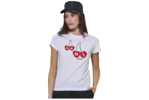 Body Action Slim Fit T-Shirt Γυναικείο (051620 WHITE-02)
