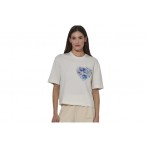 Body Action Relaxed Fit Mercerised T-Shirt Γυναικείο (051624 WHITE ALYSSUM-05A)