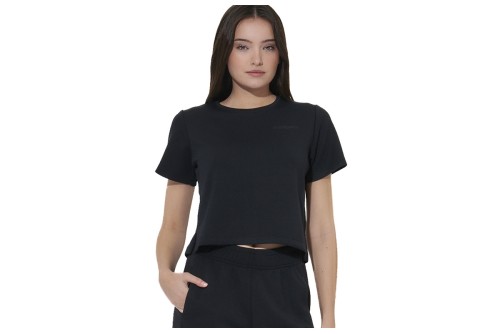 Body Action Modal Straight-Cut T-Shirt Γυναικείο (051626 BLACK-01)