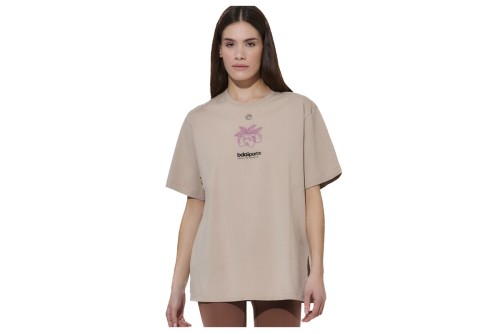 Body Action Graphic T-Shirt Γυναικείο (051629 TAUPE GREY-05C)
