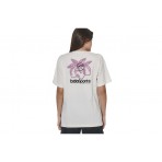 Body Action Graphic T-Shirt Γυναικείο (051629 WHITE ALYSSUM-05A)