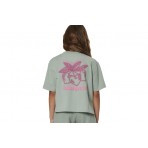 Body Action Graphic T-Shirt (052603 PISTACHIO GREEN-07A)