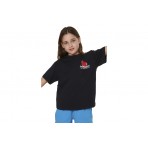 Body Action Floral Print T-Shirt (052604 BLACK-01)