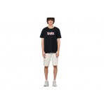 Body Action Ανδρικό Κοντομάνικο T-Shirt Μαύρο