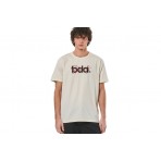 Body Action Ανδρικό Κοντομάνικο T-Shirt Εκρού