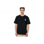 Body Action Ανδρικό Κοντομάνικο T-Shirt Μαύρο