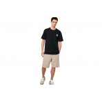 Body Action Ανδρικό Κοντομάνικο T-Shirt Μαύρο