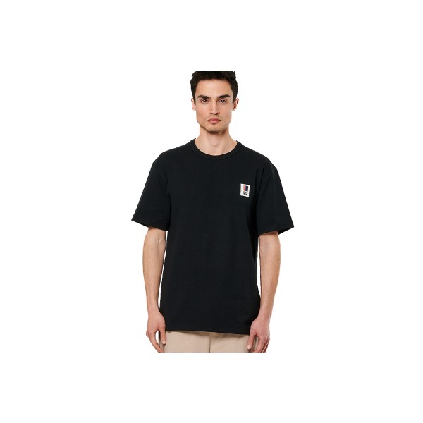 Body Action Relaxed Fit T-Shirt Ανδρικό (053517 BLACK-01)