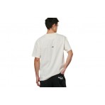 Body Action Ανδρικό Κοντομάνικο T-Shirt Εκρού