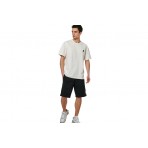 Body Action Ανδρικό Κοντομάνικο T-Shirt Εκρού