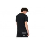 Body Action Ανδρικό Κοντομάνικο T-Shirt Μαύρο