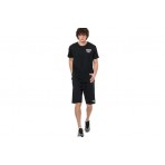 Body Action Ανδρικό Κοντομάνικο T-Shirt Μαύρο