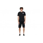 Body Action Ανδρικό Κοντομάνικο T-Shirt Μαύρο