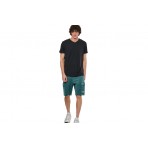 Body Action Ανδρικό Κοντομάνικο T-Shirt Μαύρο