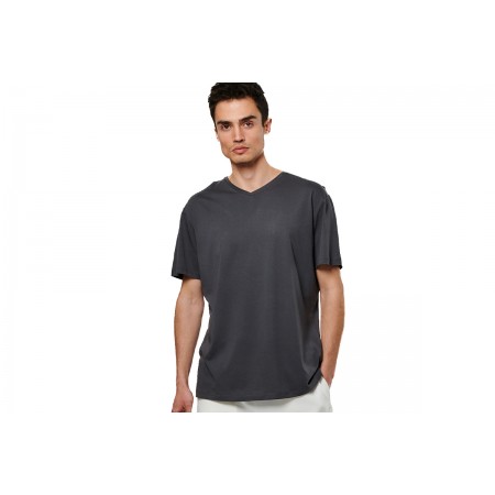 Body Action V-Neck T-Shirt Ανδρικό 