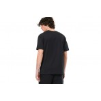Body Action Ανδρικό Κοντομάνικο T-Shirt Μαύρο