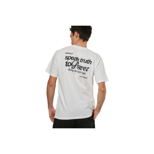 Body Action Cotton Jersey T-Shirt Ανδρικό (053525 WHITE ALYSSUM-05A)