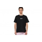 Body Action Ανδρικό Κοντομάνικο T-Shirt Μαύρο