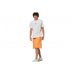 Body Action Ανδρικό Κοντομάνικο T-Shirt Λευκό