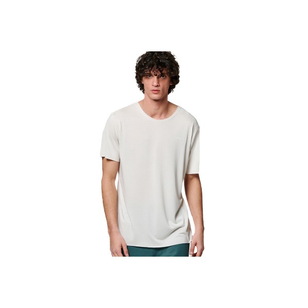 Body Action Modal T-Shirt Ανδρικό (053527 SALT ECRU-05)