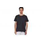 Body Action Ανδρικό Κοντομάνικο T-Shirt Μαύρο