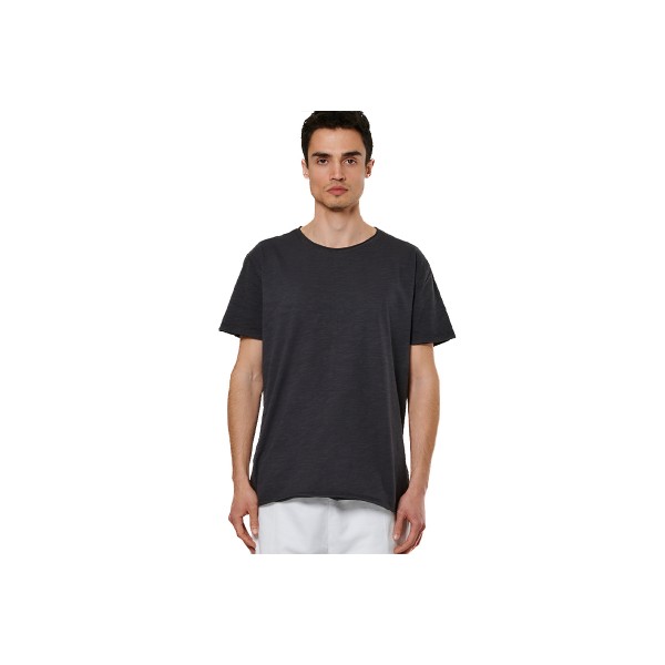 Body Action T-Shirt Ανδρικό (053528 BLACK-01)
