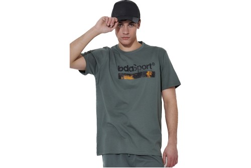 Body Action Logo T-Shirt Ανδρικό (053616 BALSAM GREEN-07A)